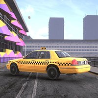 Taxi Simulator in City